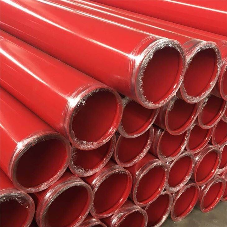 צינור פלדה ASTM A795 המשמש להגנה מפני אש