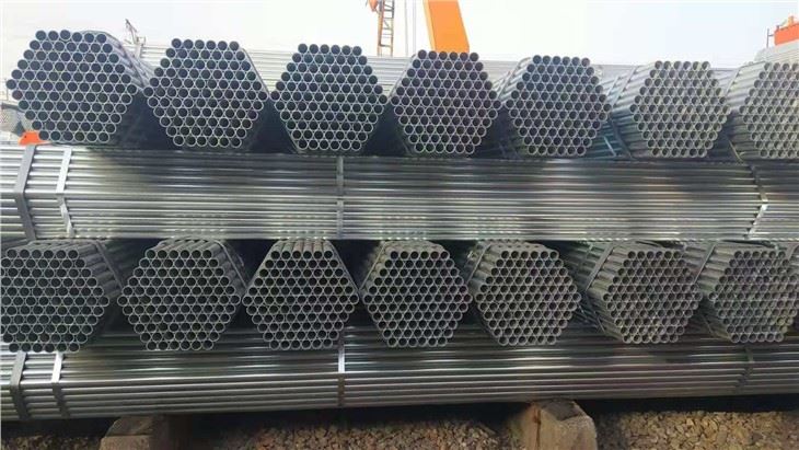 BS 1387/ASTM A53 Black Galvanized Structure Steel Pipe