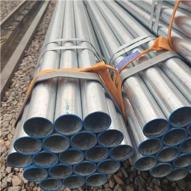 ASTM A53 SCH 40 צינור פלדה מגולוונת סטנדרטי