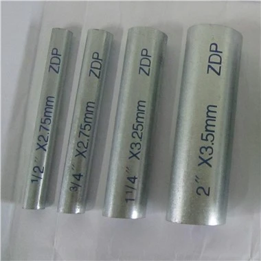 צינורות פלדה מגולוונת BS 1387 DN20 -DN200